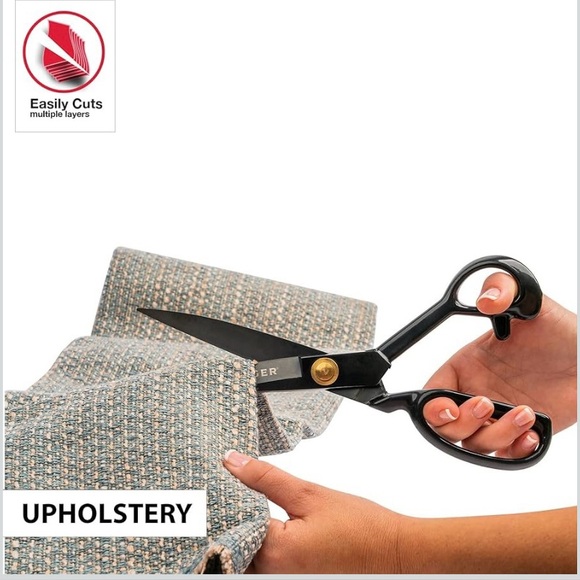 Singer 10in Forged Heavy-Duty Black Sewing Scissors, NEW in box - Picture 8 of 10